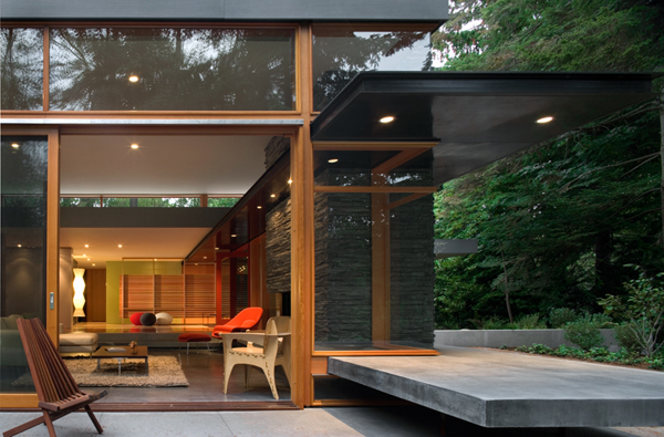 4-15 4-15 4 Mid-Century modern home with a nature backdrop mid-century modern home Mid-Century modern home with a nature backdrop 4 15