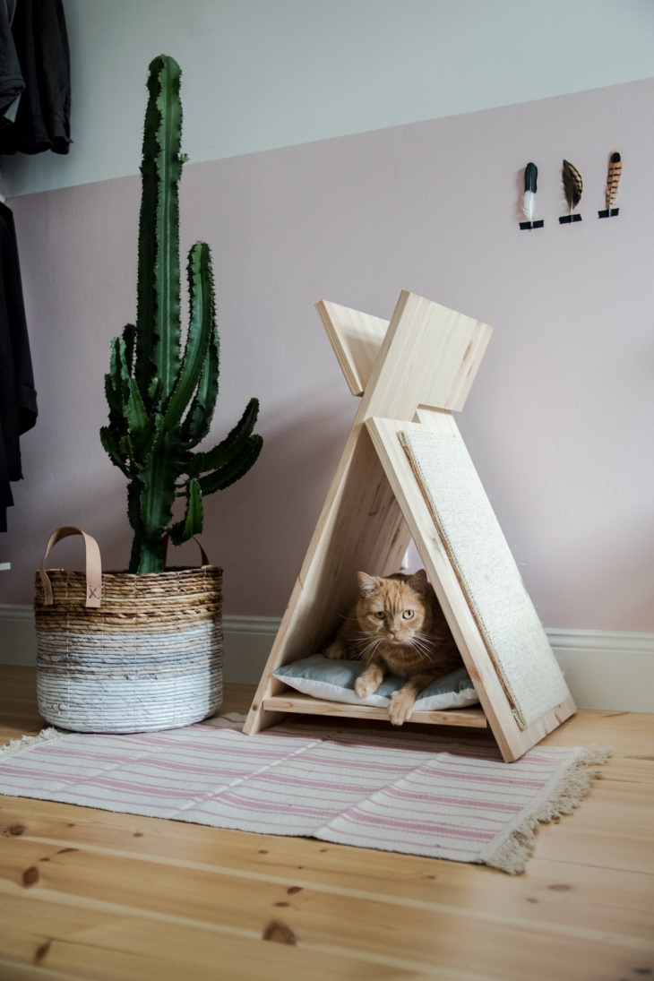 house for a cat House for a cat: let the pet also have its own personal space House for a cat let the pet also have its own personal space 5