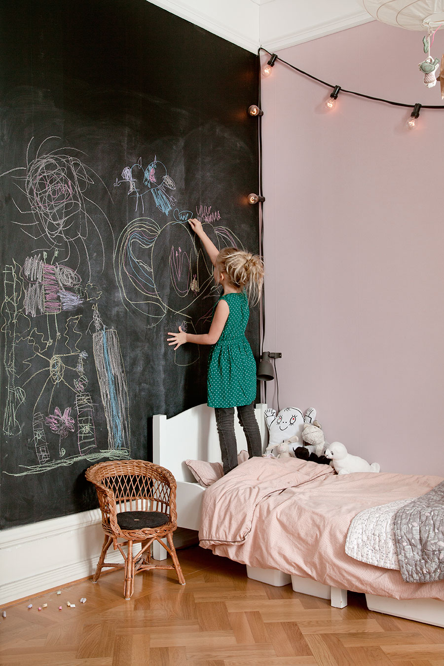 blackboard Blackboard in the interior: ideas for realization blackboard 1