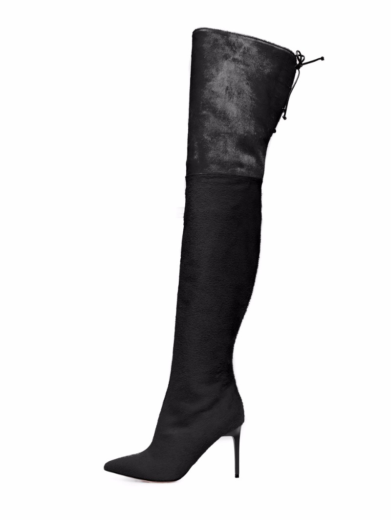 Winter is coming but first check out the Fall 2017 shoe trends Fall 2017 shoe trends Winter is coming but first check out the Fall 2017 shoe trends Over the knee boots OSCAR DE LA RENTA