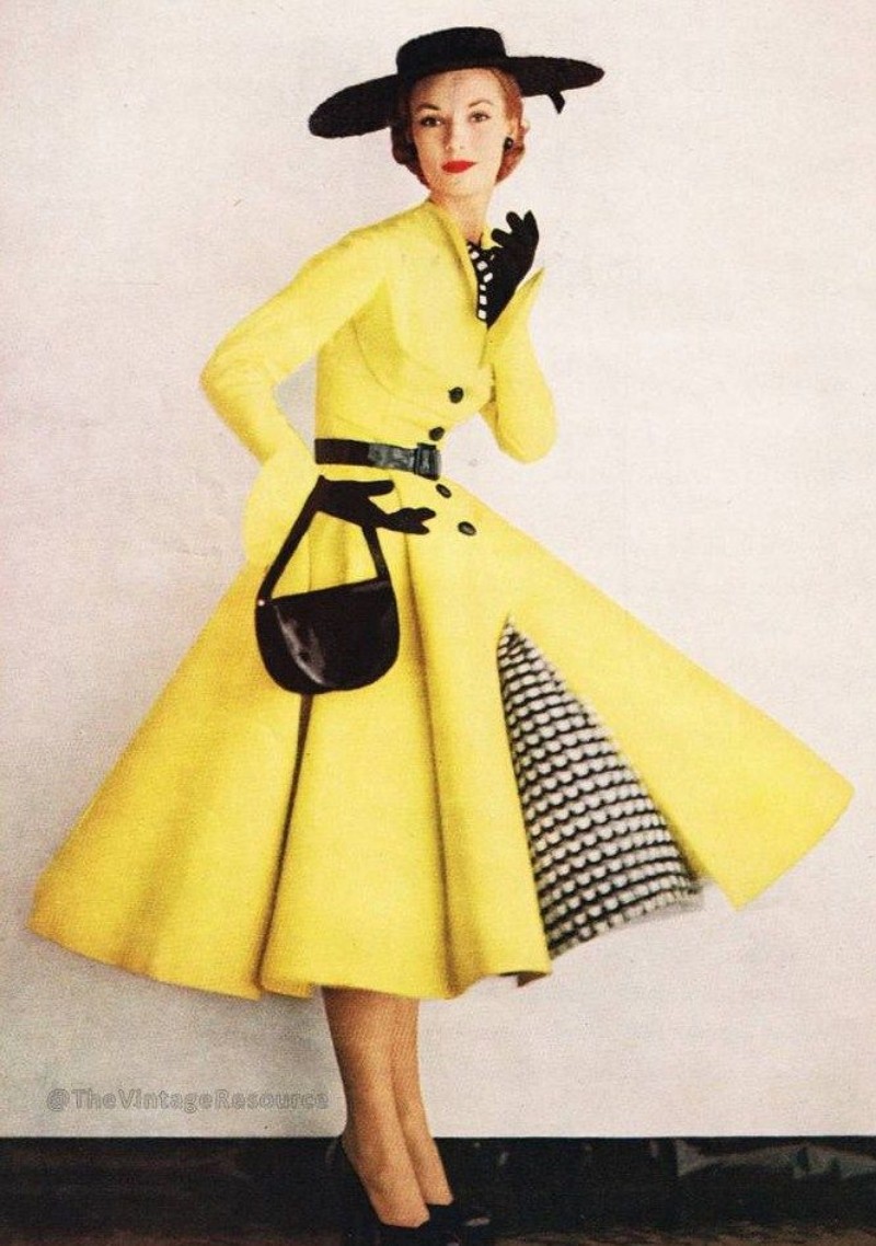 The Shapes and Lines that Defined 1950s Fashion 1950s fashion The Shapes and Lines that Defined 1950s Fashion b183781c7f0517e5bc917b624ece5847 retro vintage fashion vintage style