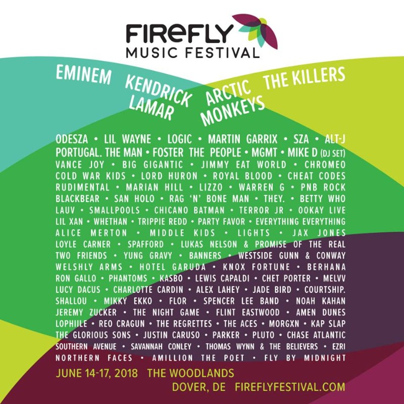 The Summer Music Festivals You Can't Miss in 2018! firefly Summer Music Festivals The Summer Music Festivals You Can’t Miss in 2018! The Summer Music Festivals You Cant Miss in 2018 firefly