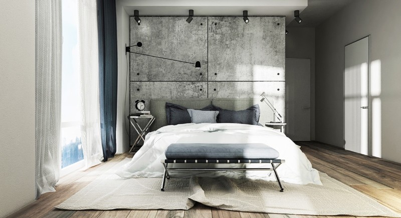 concrete-panels-for-bedroom-walls concrete-panels-for-bedroom-walls modern master bedroom trends 10 Modern Master Bedroom Trends for 2019 concrete panels for bedroom walls