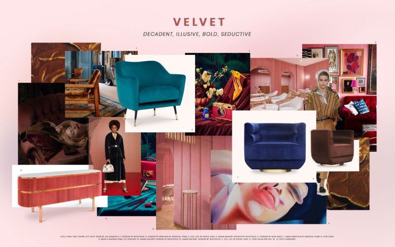 velvet-design-trends-2019 velvet-design-trends-2019 moodboard trends moodboard trends Moodboard Trends: Velvet Is Back! velvet design trends 2019