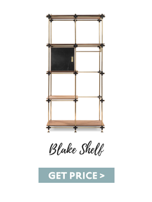 floor lamp Shop The Room: A Floor Lamp That Calls For Mid-Century Pieces blake shelf