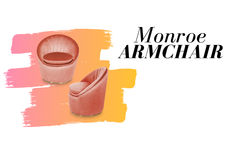 Monroe-Armchair Monroe-Armchair coral furniture Here’s The Coral Furniture You Need To Have In Your Home In 2019 Monroe Armchair