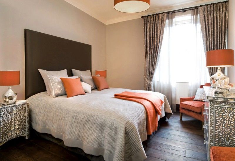 Orange Furniture orange furniture Orange Furniture and How to Make It Work in Your Home bedding 2 1