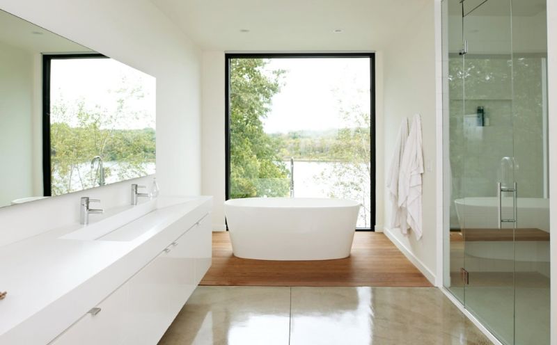 minimalist-bathroom minimalist-bathroom minimalist look The Best Tips To Get a Minimalist Look minimalist bathroom