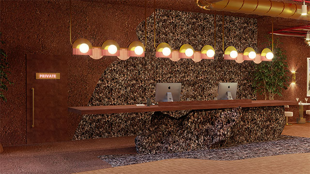 Hollywood Glamour style for a unique restaurant