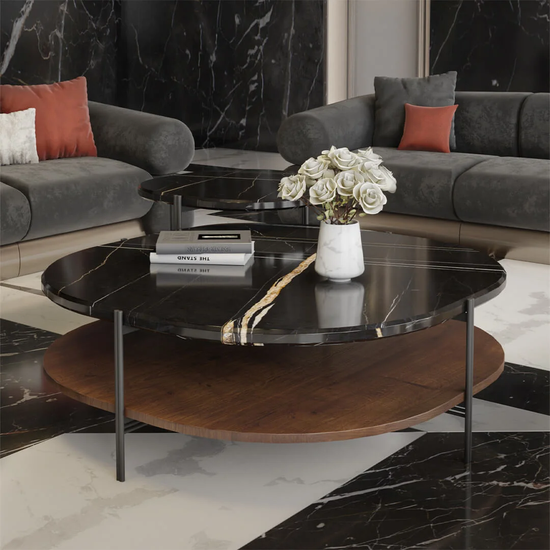 Lurhmann Center Table by Mid-Century Club