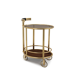 Baughman bar cart