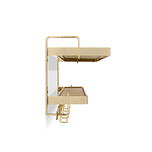 Bond coat rack