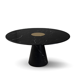 Bertoia Round dining table