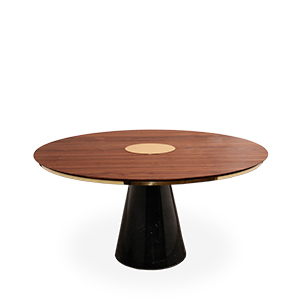 Bertoia Round dining table