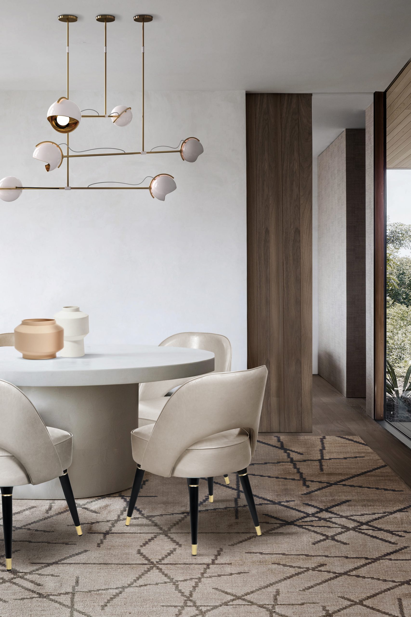 NEUTRAL DINING ROOM DESIGN