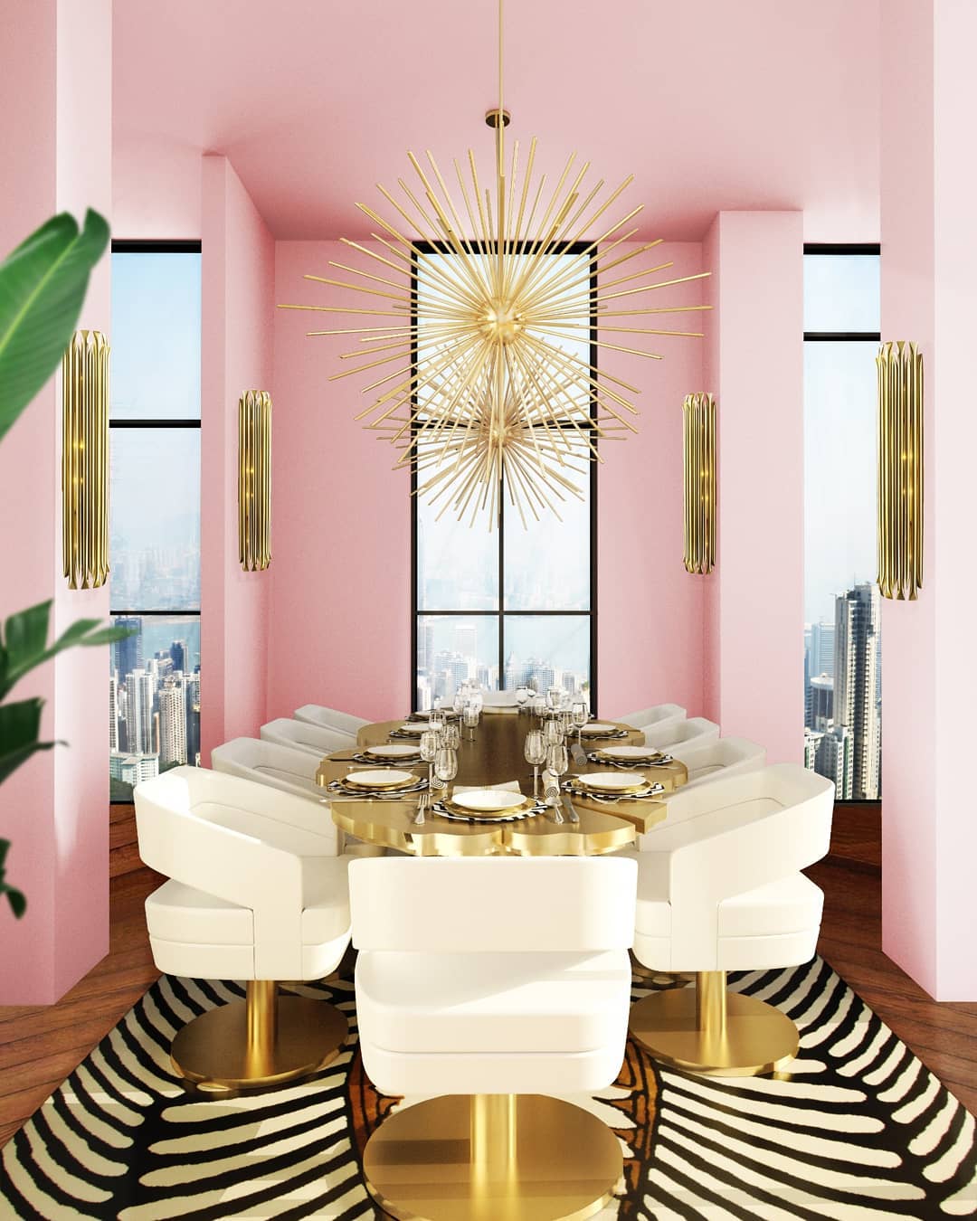 NOTHING LIKE A DINING ROOM WITH A LUXURY TOUCH