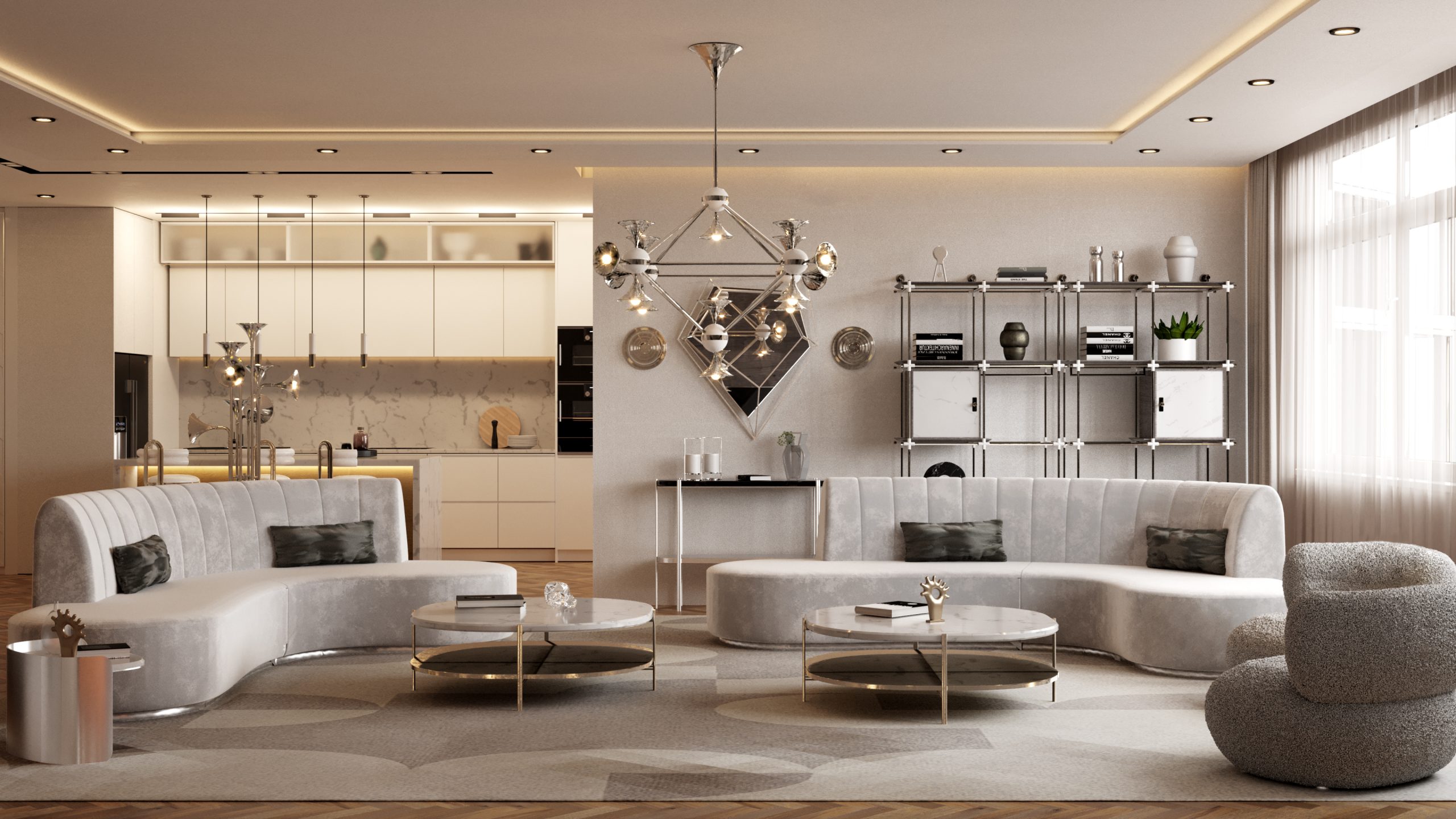 The Epitome Of Luxury In Our Living Room In New York City