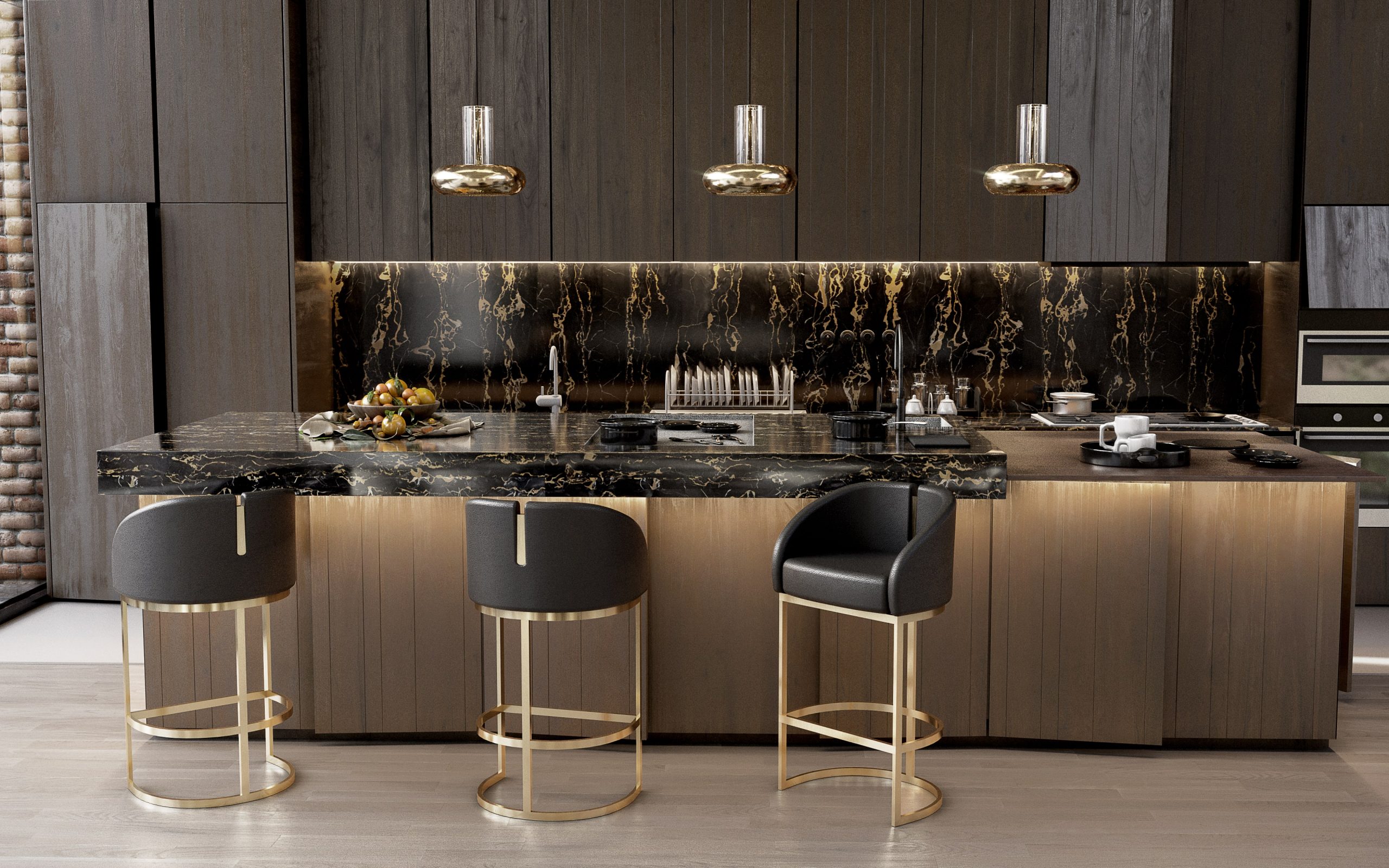 THE TIMELESSLY MODERN HOME'S KITCHEN DESIGN
